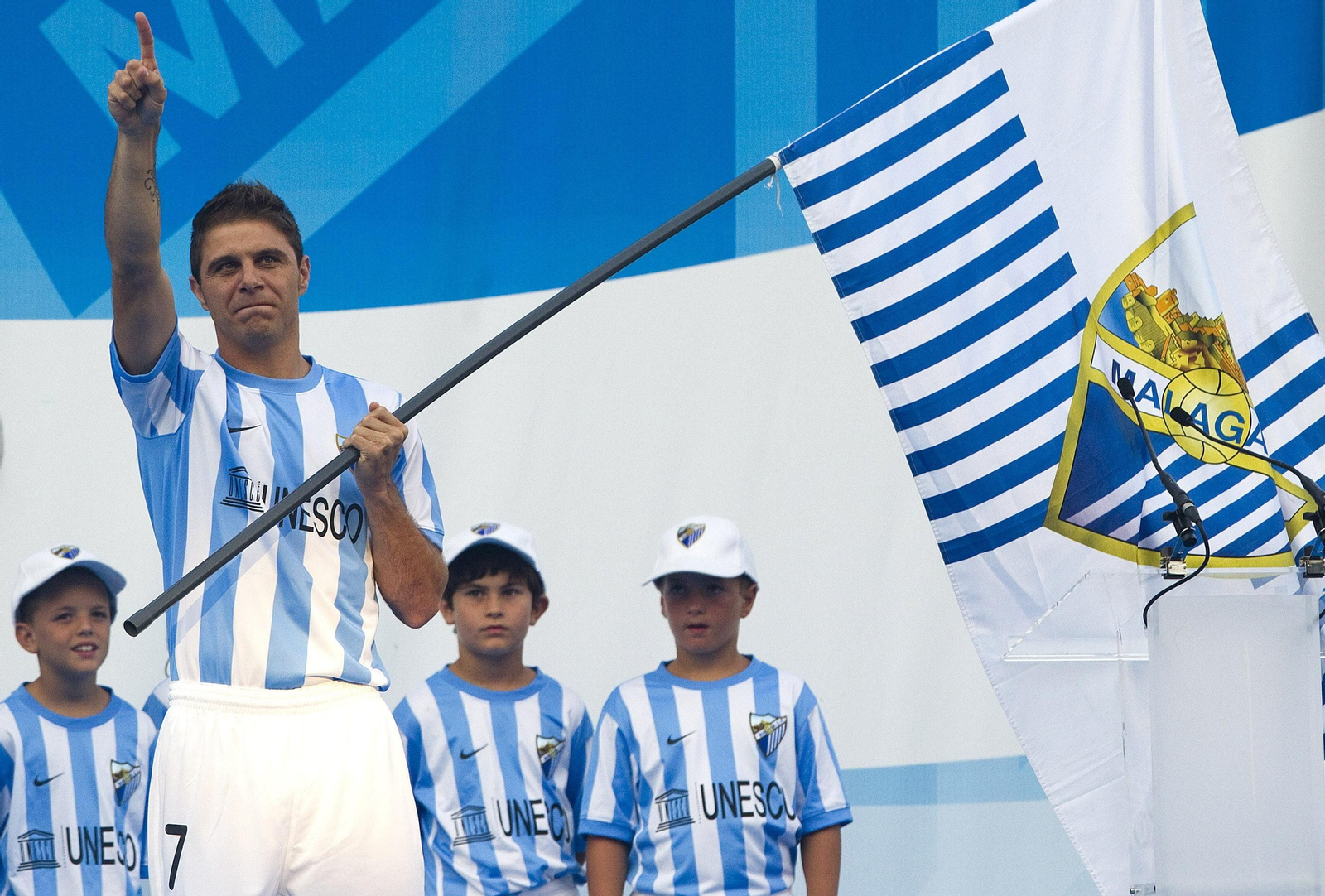 La fotos de Joaquín Sánchez en su etapa en el Málaga CF La fotos de Joaquín Sánchez en su etapa en el Málaga CF