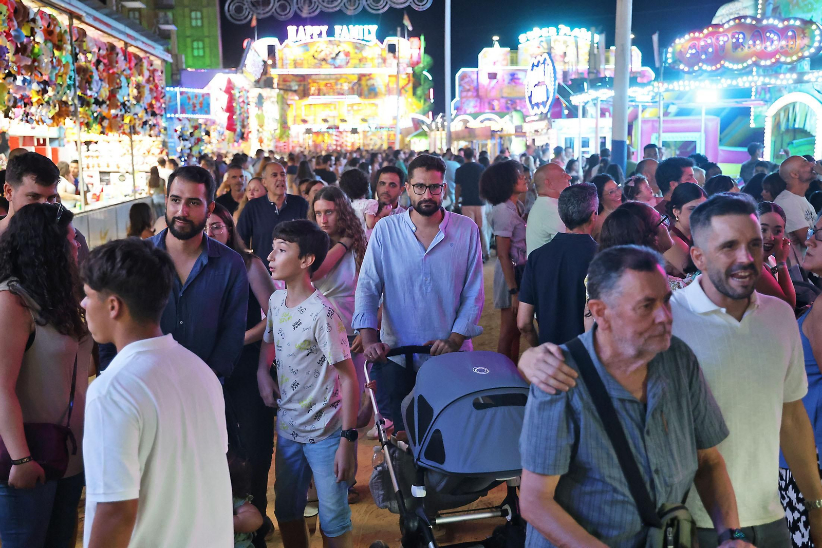 Colombinas 2025: Imágenes del ambiente en las Fiestas Colombinas con el Día del Niño