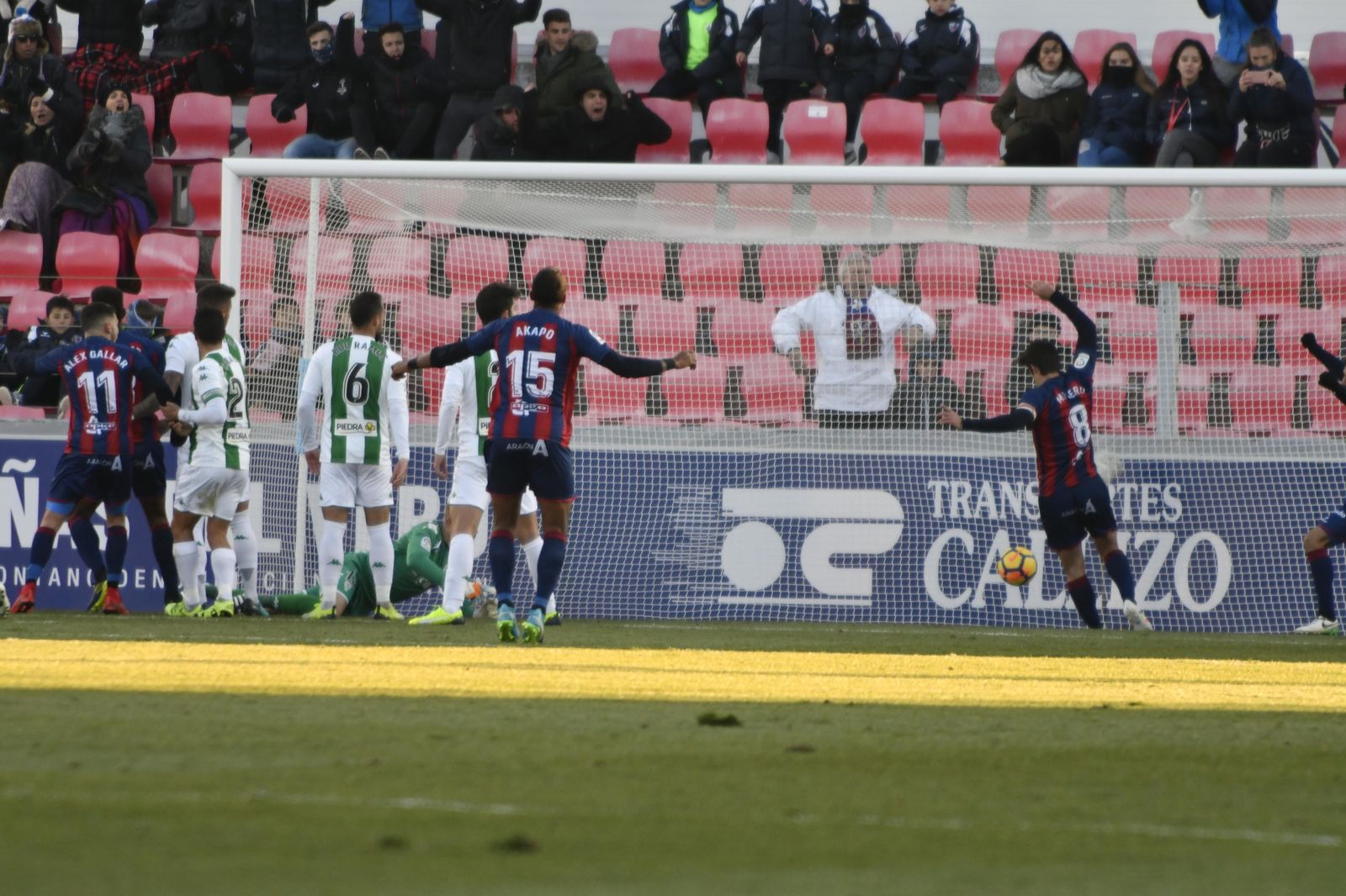 Las imágenes del Huesca-Córdoba
