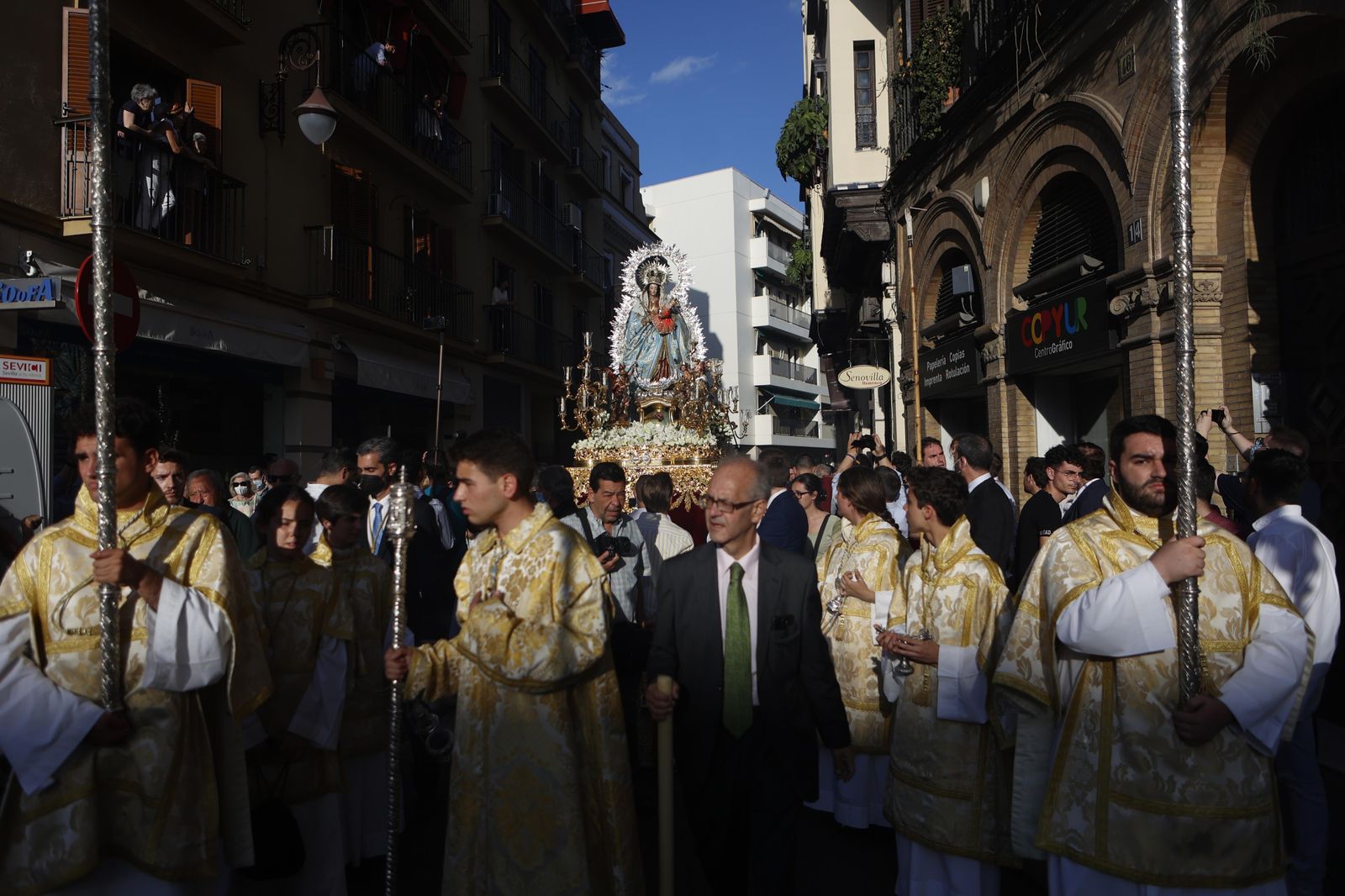 Imágenes de la procesión de la Virgen de la Salud