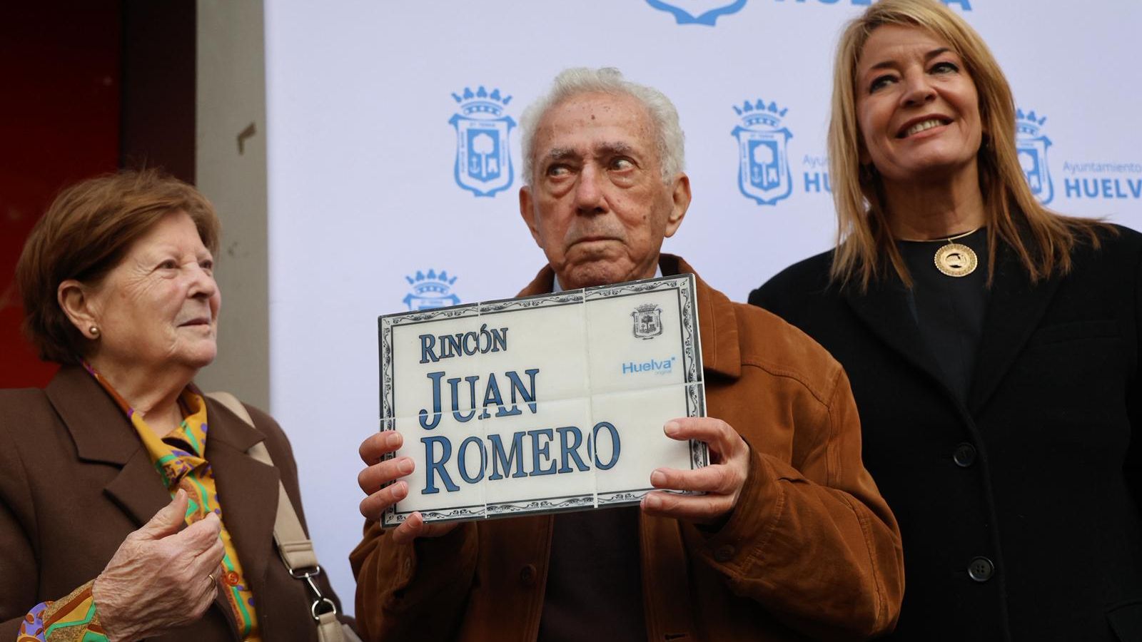 Juan Romero ya tiene su rincón en Huelva capital.