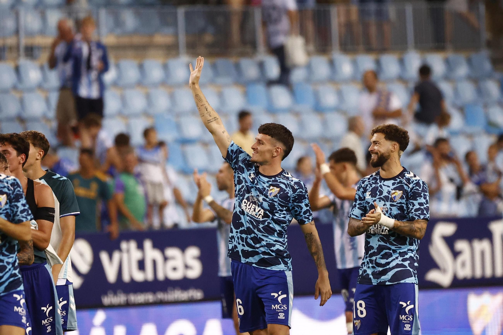 Las fotos del Málaga CF-Real Sociedad B