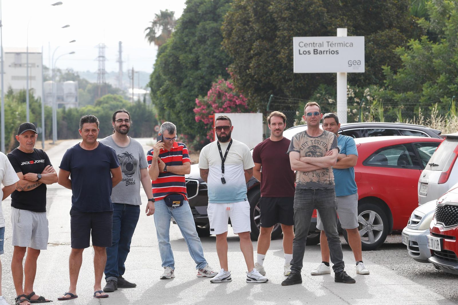 Fotos del segundo día de la huelga del metal en el Campo de Gibraltar