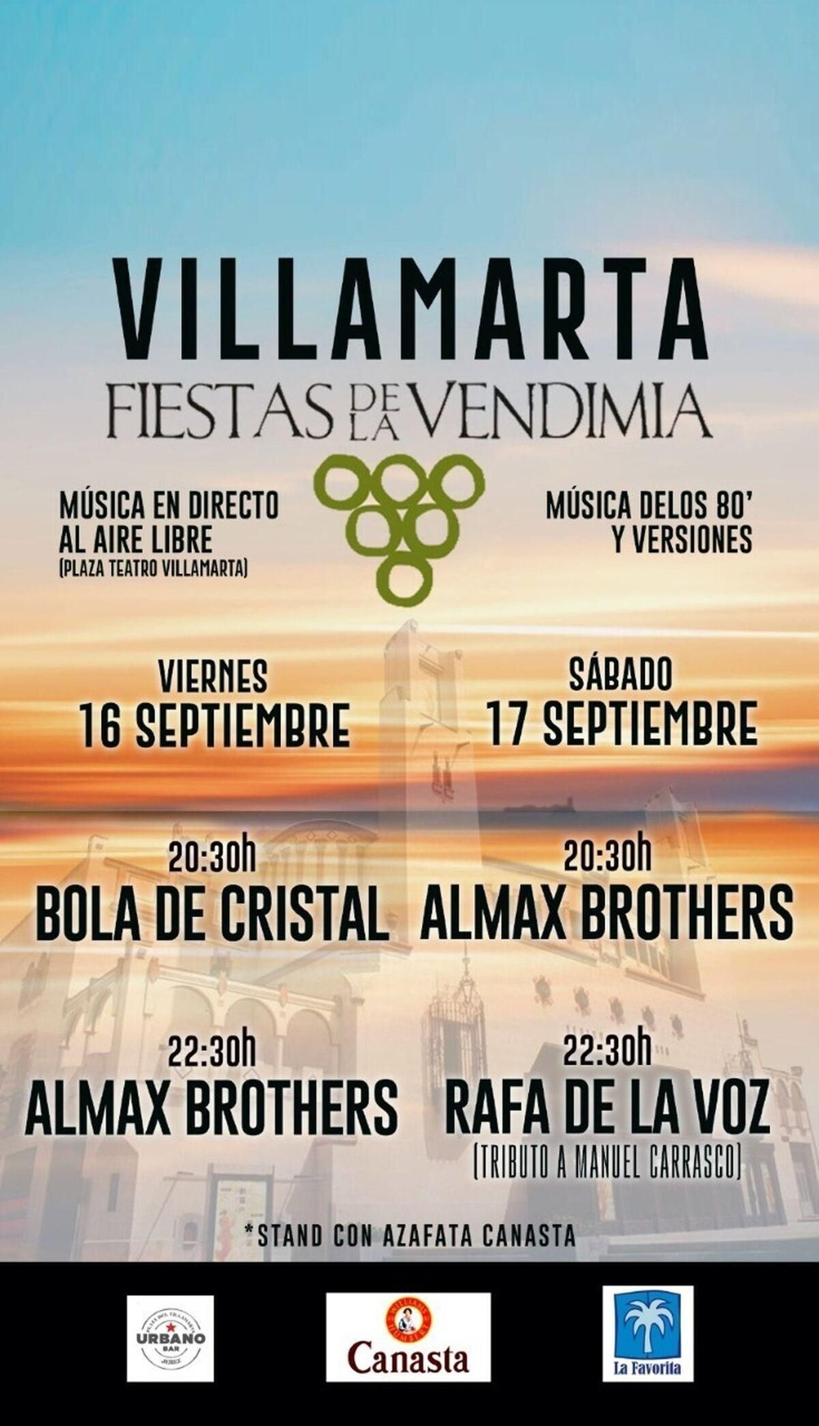 Conciertos en la plaza del Villamarta
