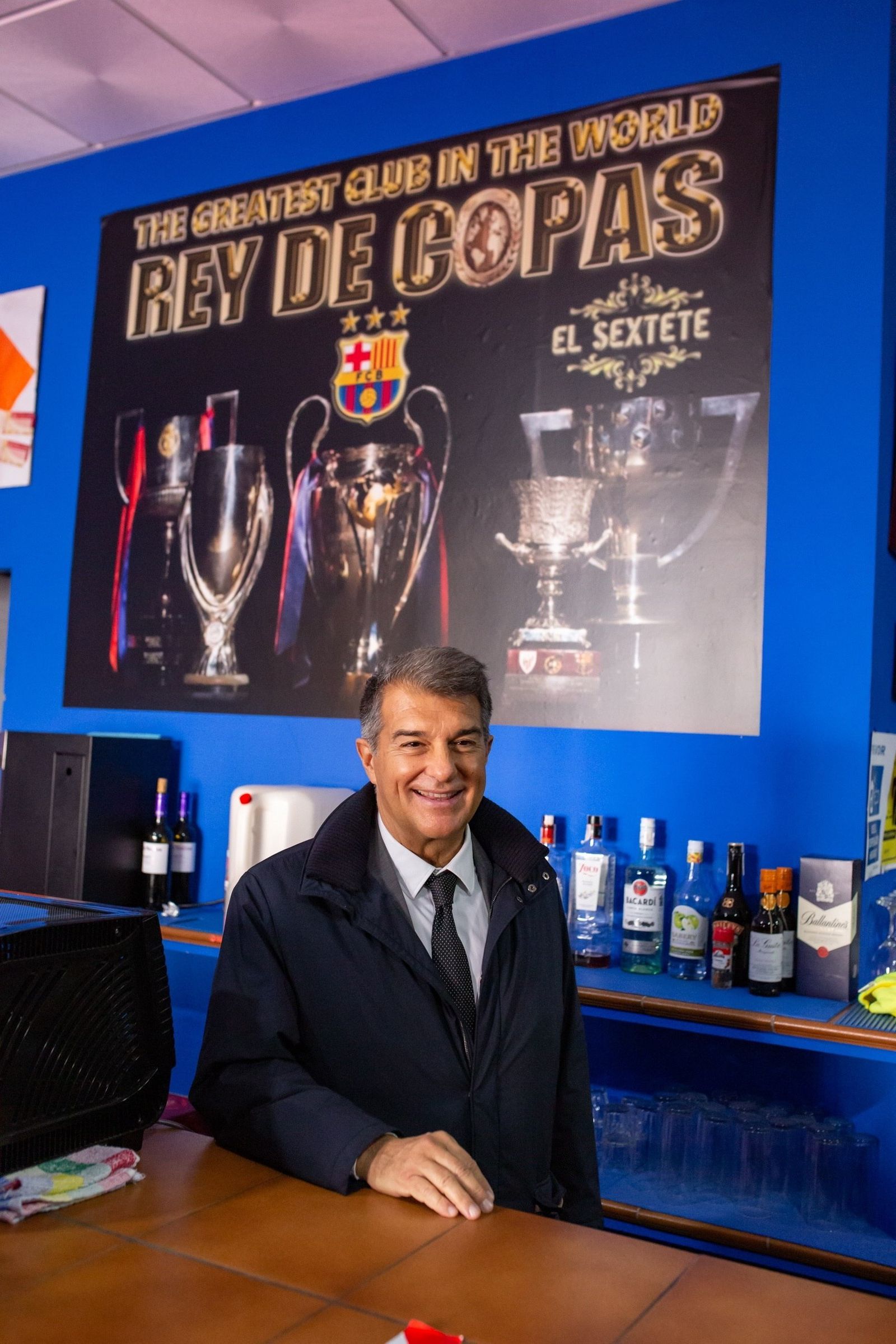 Las fotos de la visita de Joan Laporta a Casabermeja