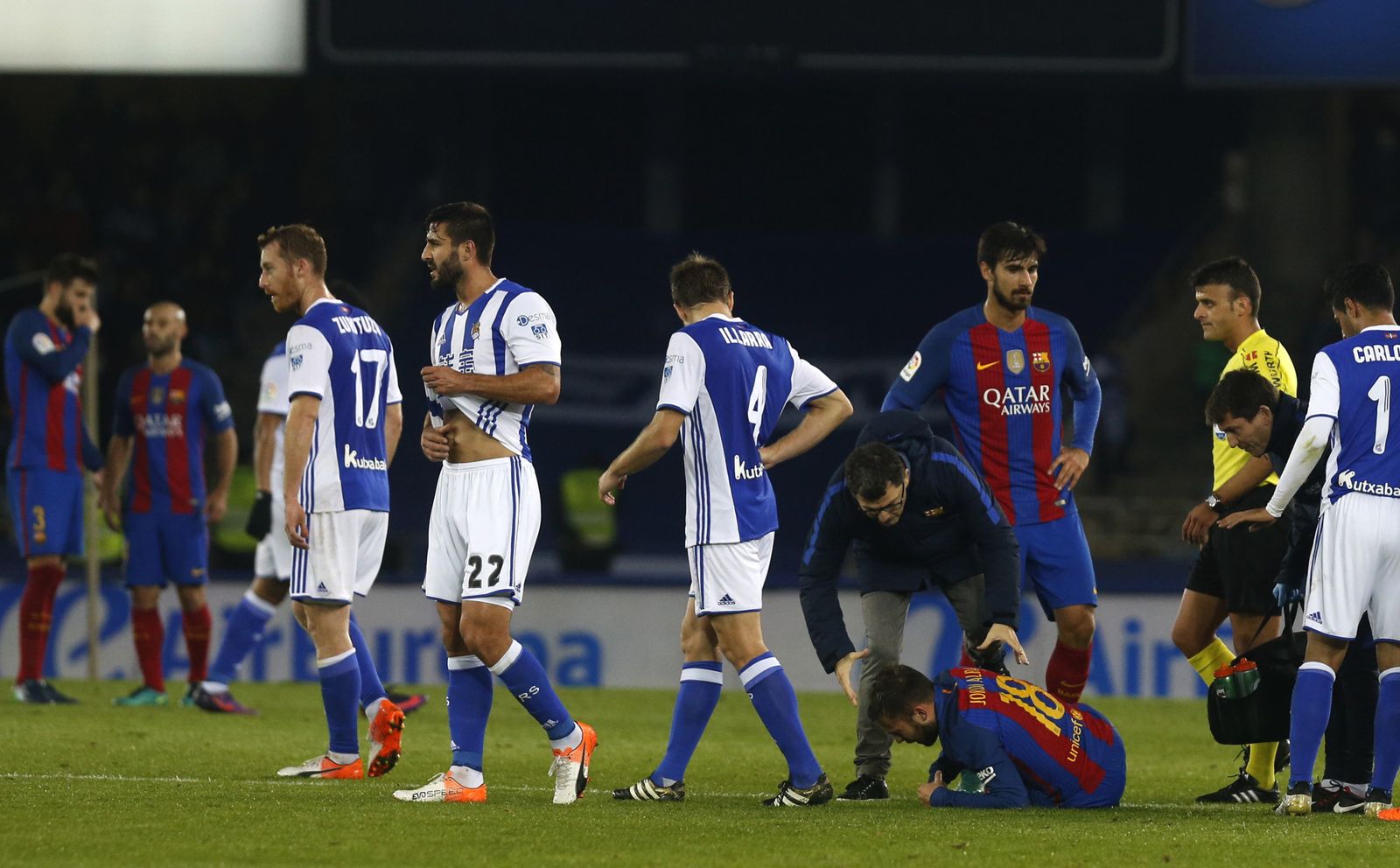 El Real Sociedad-Barcelona