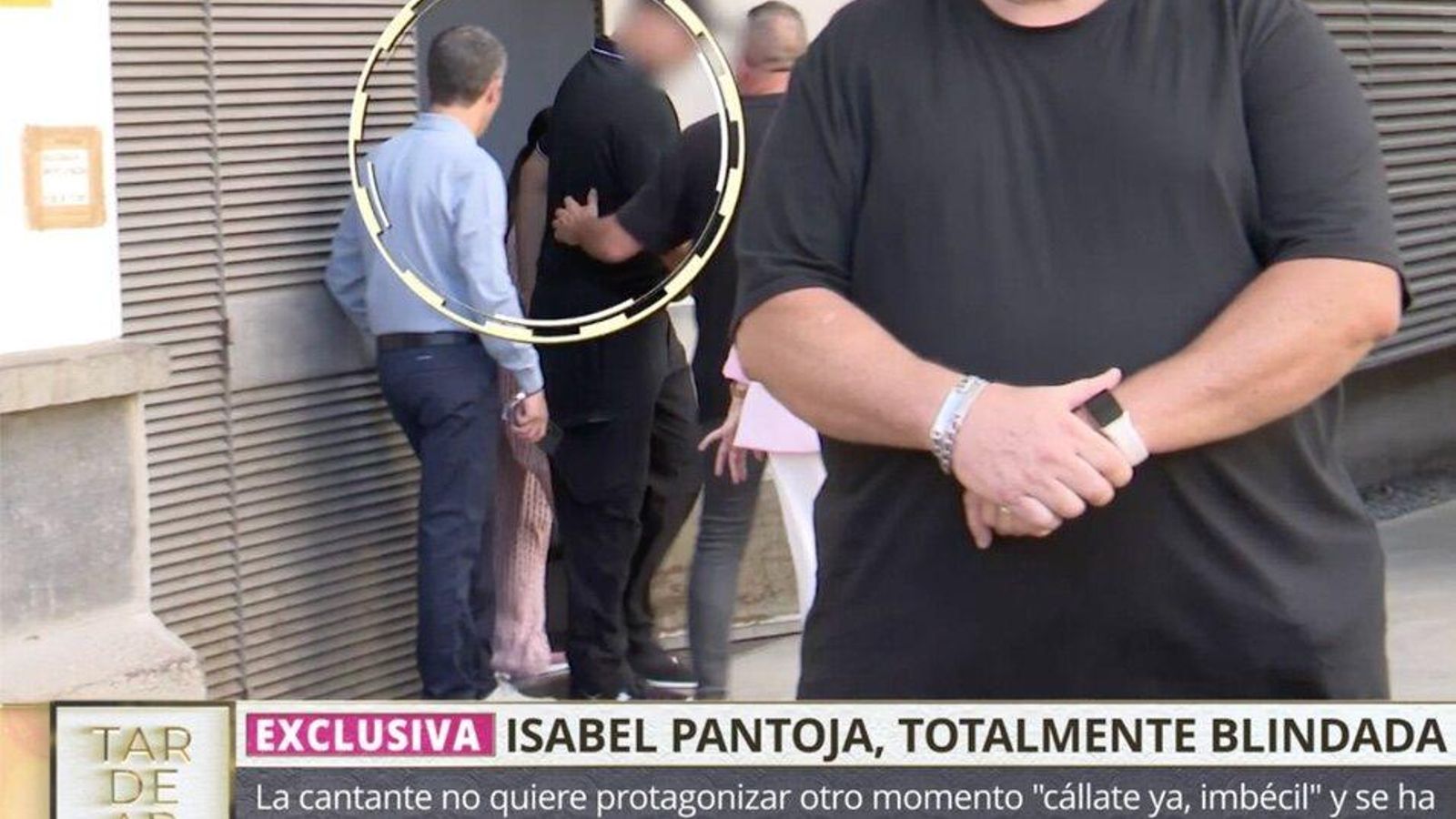 Isabel Pantoja totalmente blinadada