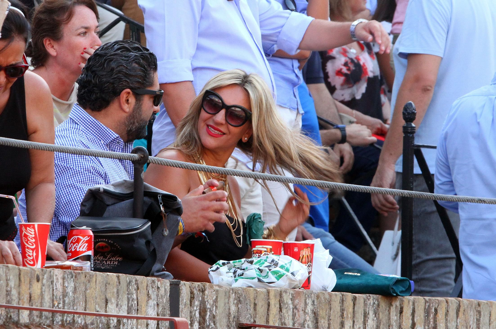 Imágenes de la corrida de rejones de Pablo Hermoso de Mendoza, Andrés Romero y Lea Vicens.