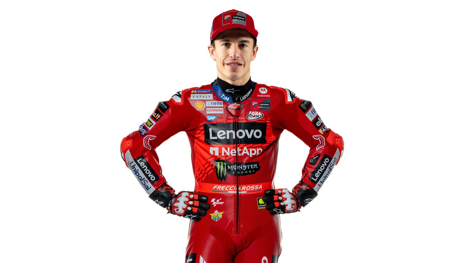 Marc Márquez vestirá de rojo la próxima temporada en el equipo Lenovo Ducati.