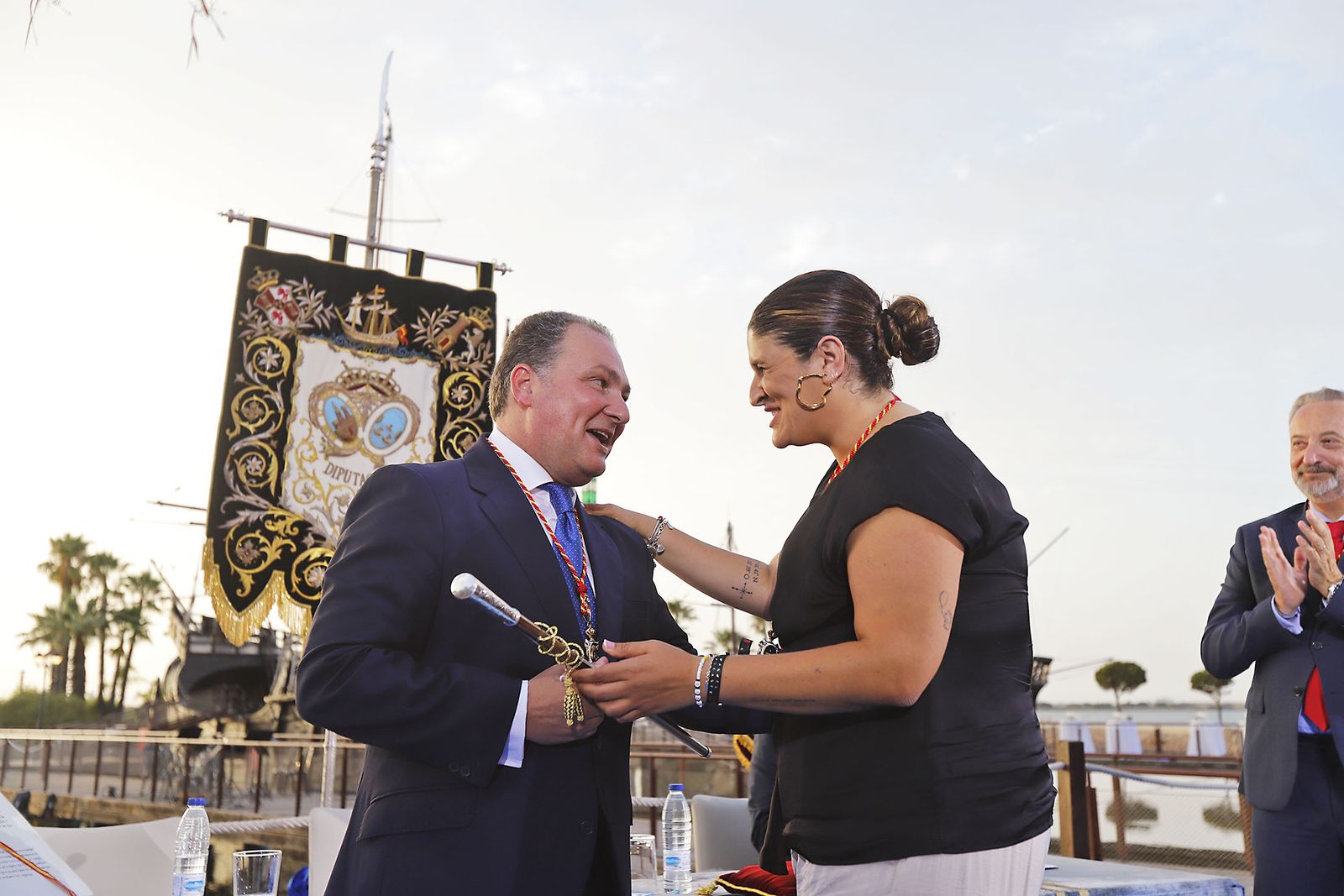 Imágenes de la constitución de la Diputación de Huelva