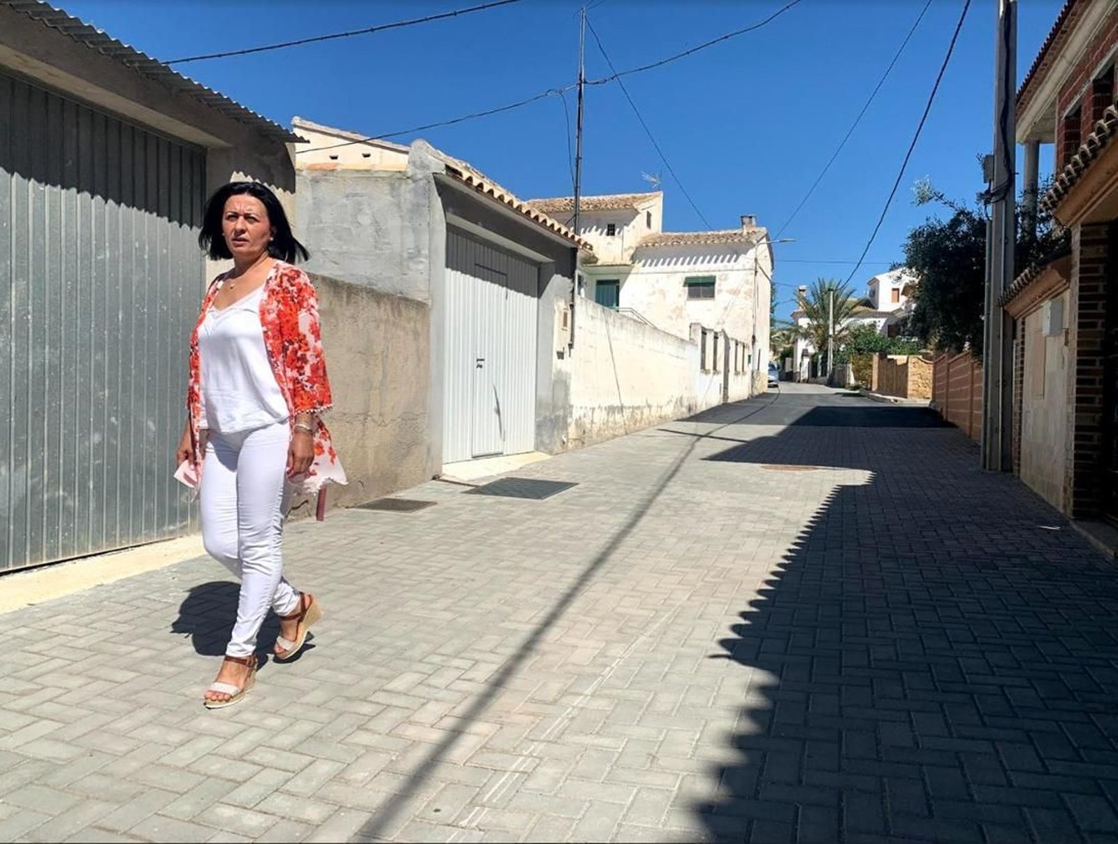 Puri Sánchez, alcadesa de Cantoria.