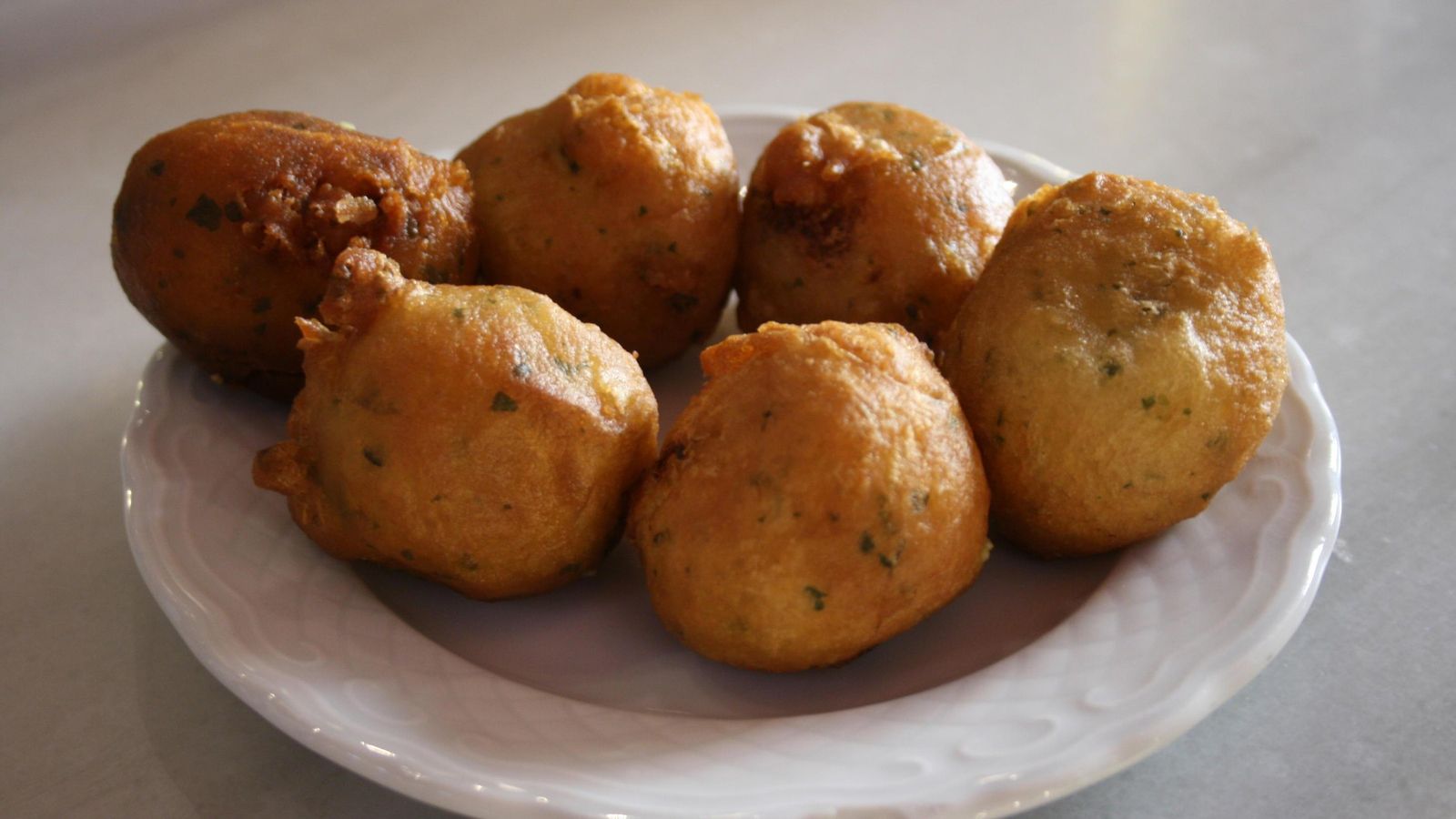 Buñuelos de bacalao