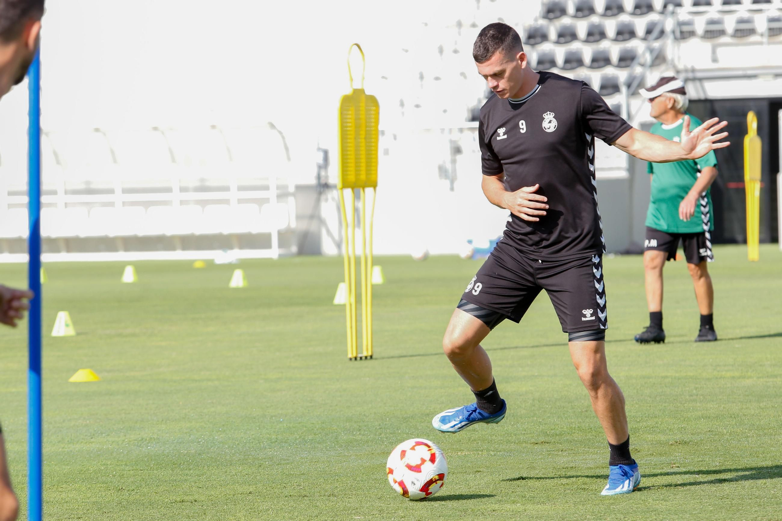 Las fotos del entrenamiento de la Balona previo al partido con el San Fernando