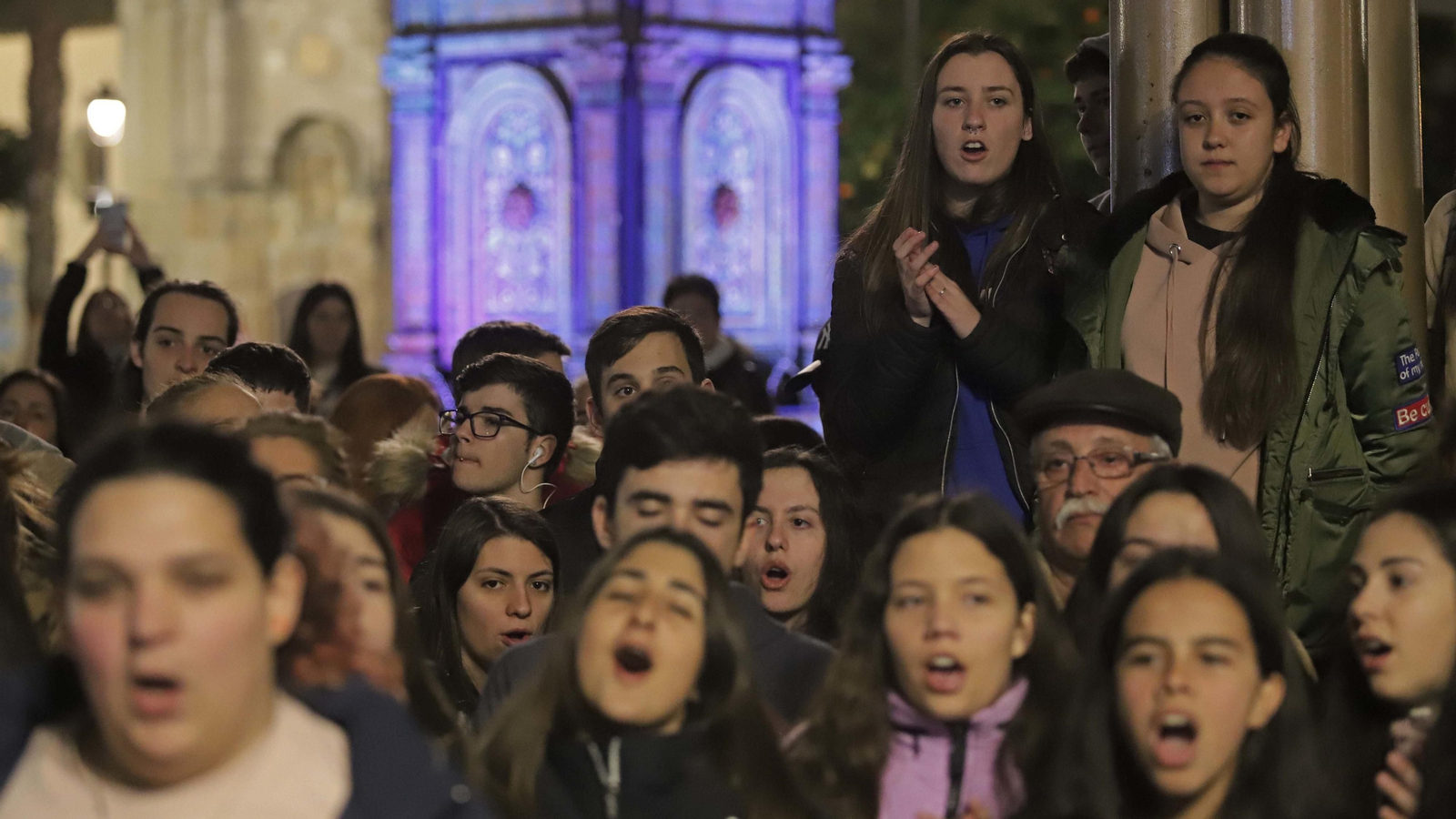 Concentraciones contra la violación de una menor en Algeciras
