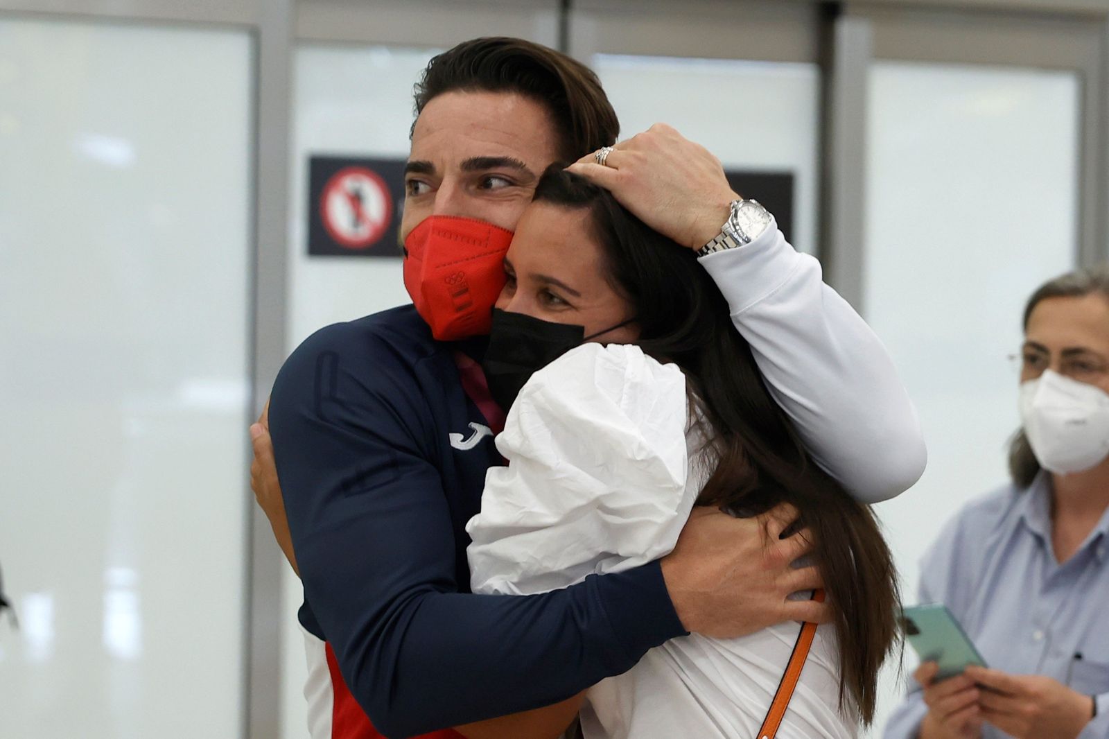 Fotos: El recibimiento en Madrid a Damián Quintero