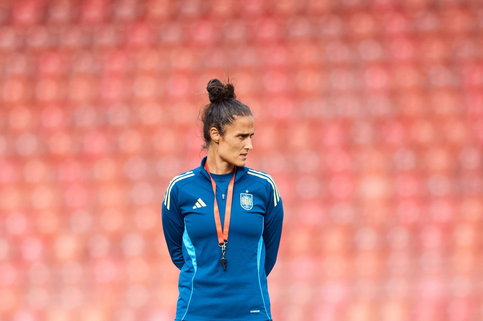 Las fotos de España antes de la semifinal contra Alemania en la Eurocopa femenina