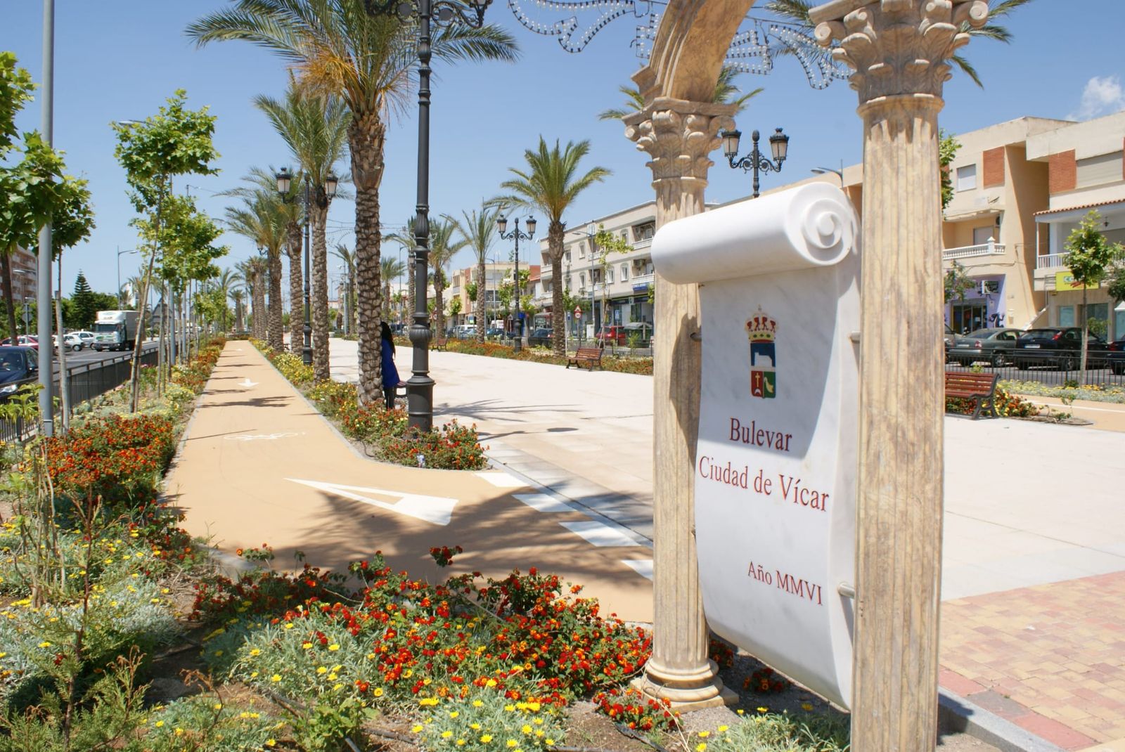 El Bulevar Ciudad de Vícar celebra 20 años de historia