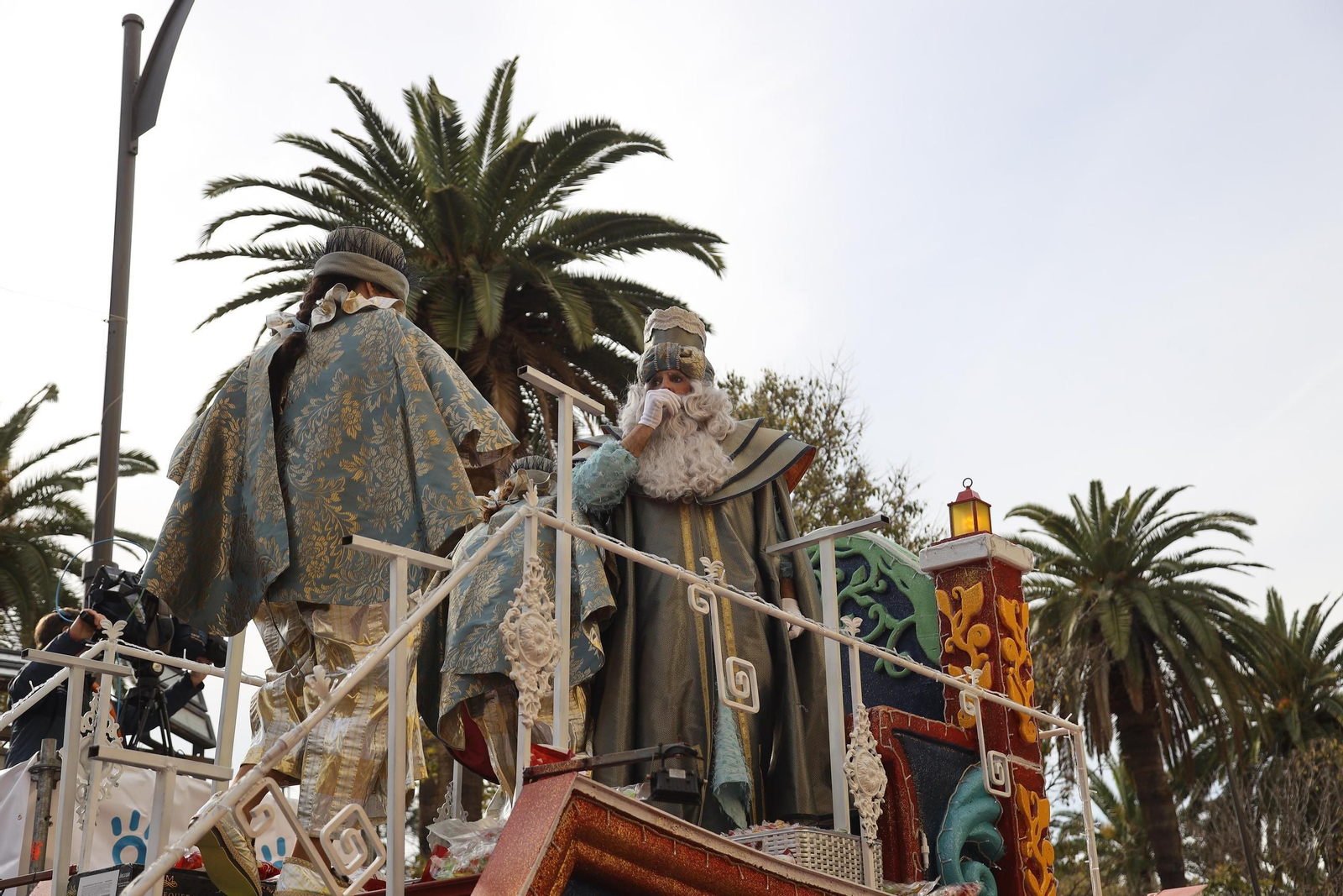 La Cabalgata de Reyes Magos de Málaga, en imágenes