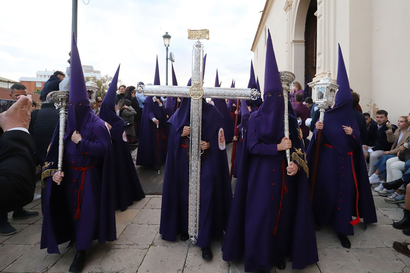 Imágenes de Pasión en su procesión por Huelva