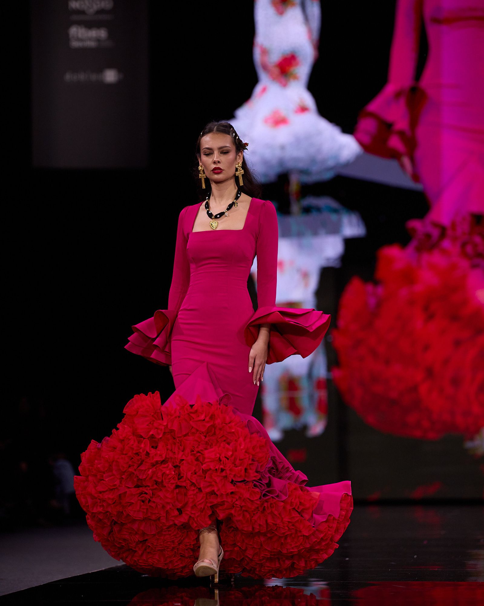 El desfile de Rosa Pedroche  en Simof 2026, todas las fotos