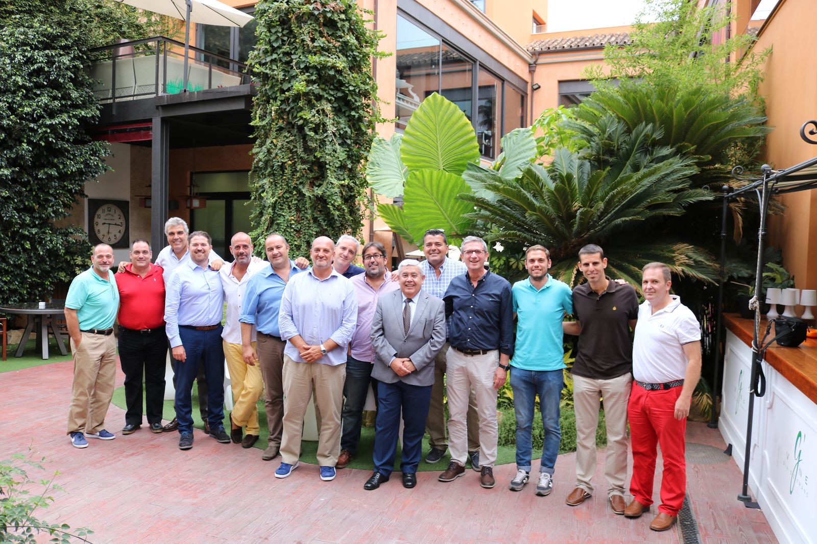 Reunión del GAES con los clubes de Málaga.