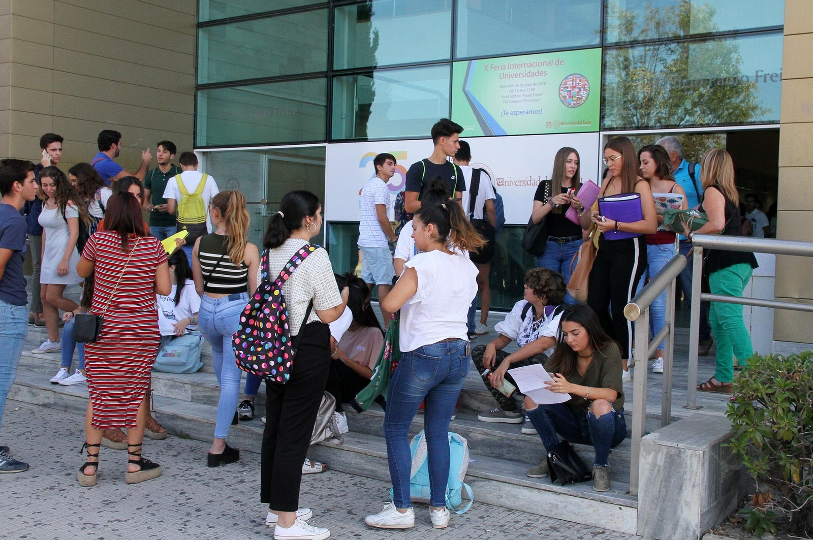 Pruebas de selectividad en la UHU