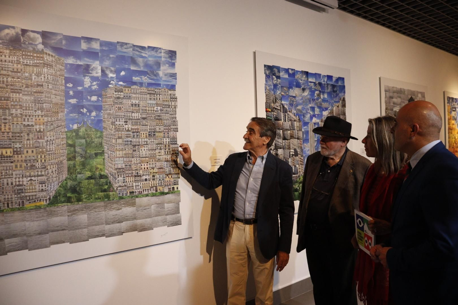 La exposición 'Antagonía' de Javier Rego en la Fundación Cajasol, en imágenes