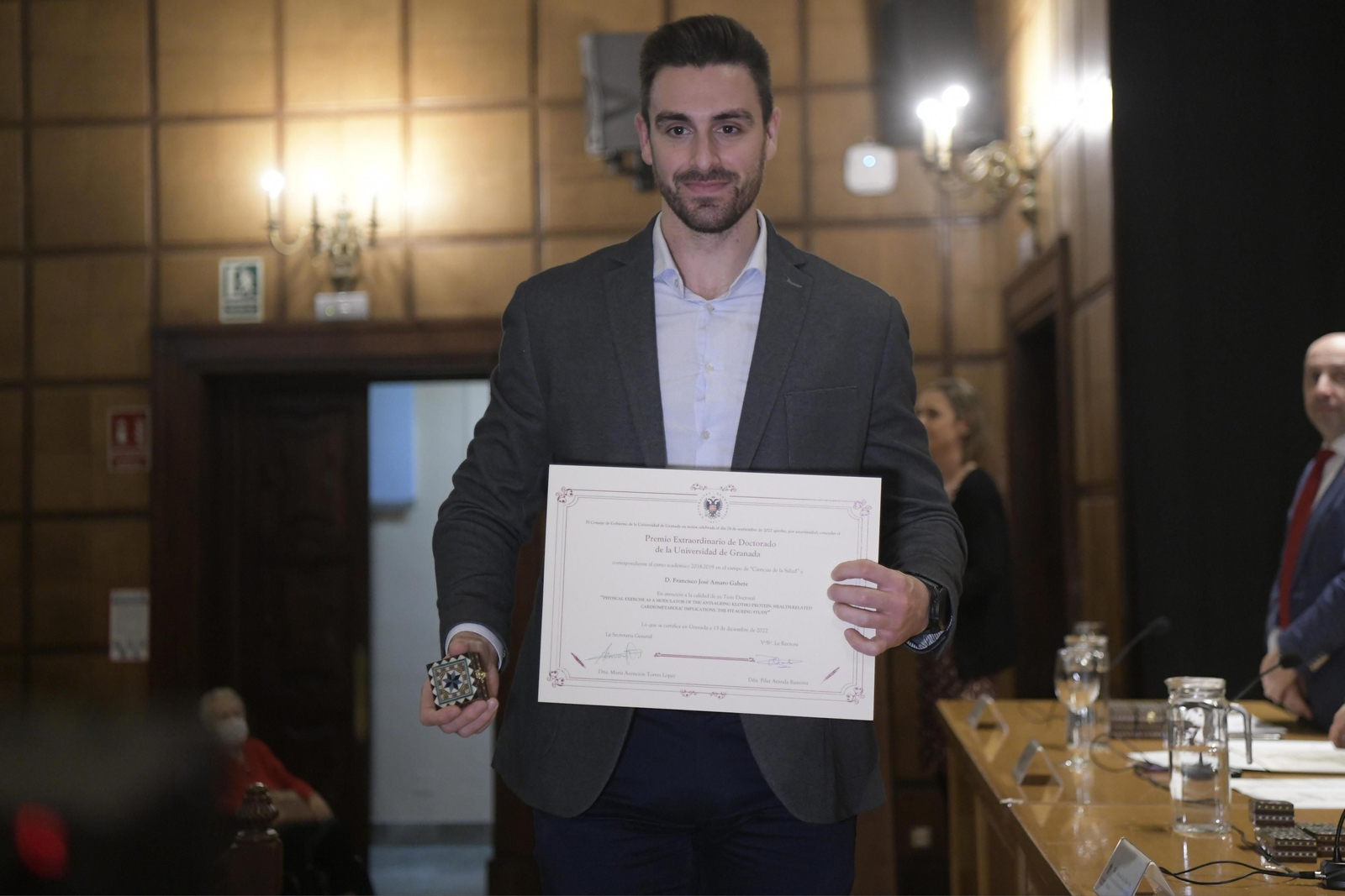 La UGR entrega los Premios Extraordinarios de Doctorado correspondientes al curso 2018/2019