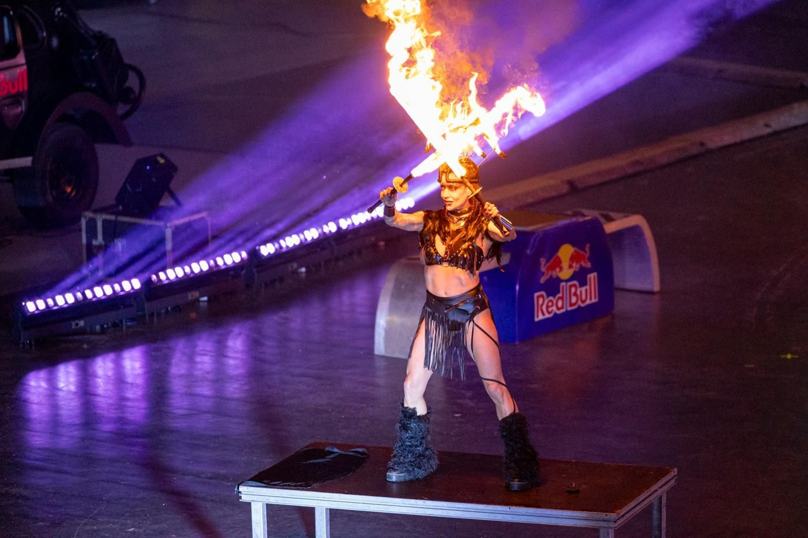 En imágenes: el Soloflow Freestyle enamora en Jaén con acrobacias y espectáculo en estado puro