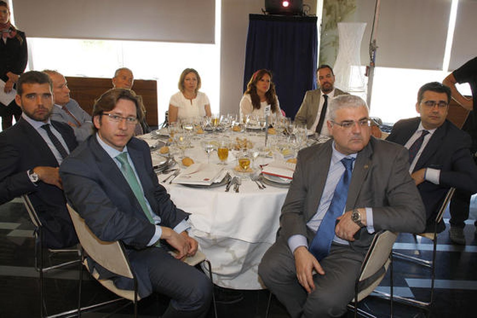 Juan Antonio Miranda Rojas, Rodolfo Hernández Ruiz, Miguel Gallardo, Luis Ruz Ramírez, ManuelaGómez Grosso, Estela Villalobos Pérez, Javier Astorga, Jesús Otero Rebollo y Manuel Ortiz Miranda. 

Foto: Joaquín Pino