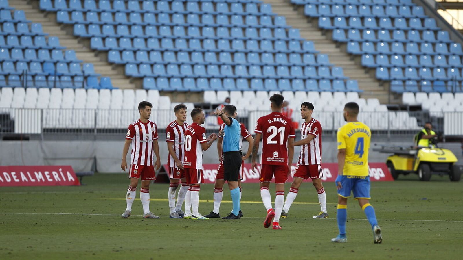 Arcediano Monescillo en el duelo ante Las Palmas de 2020