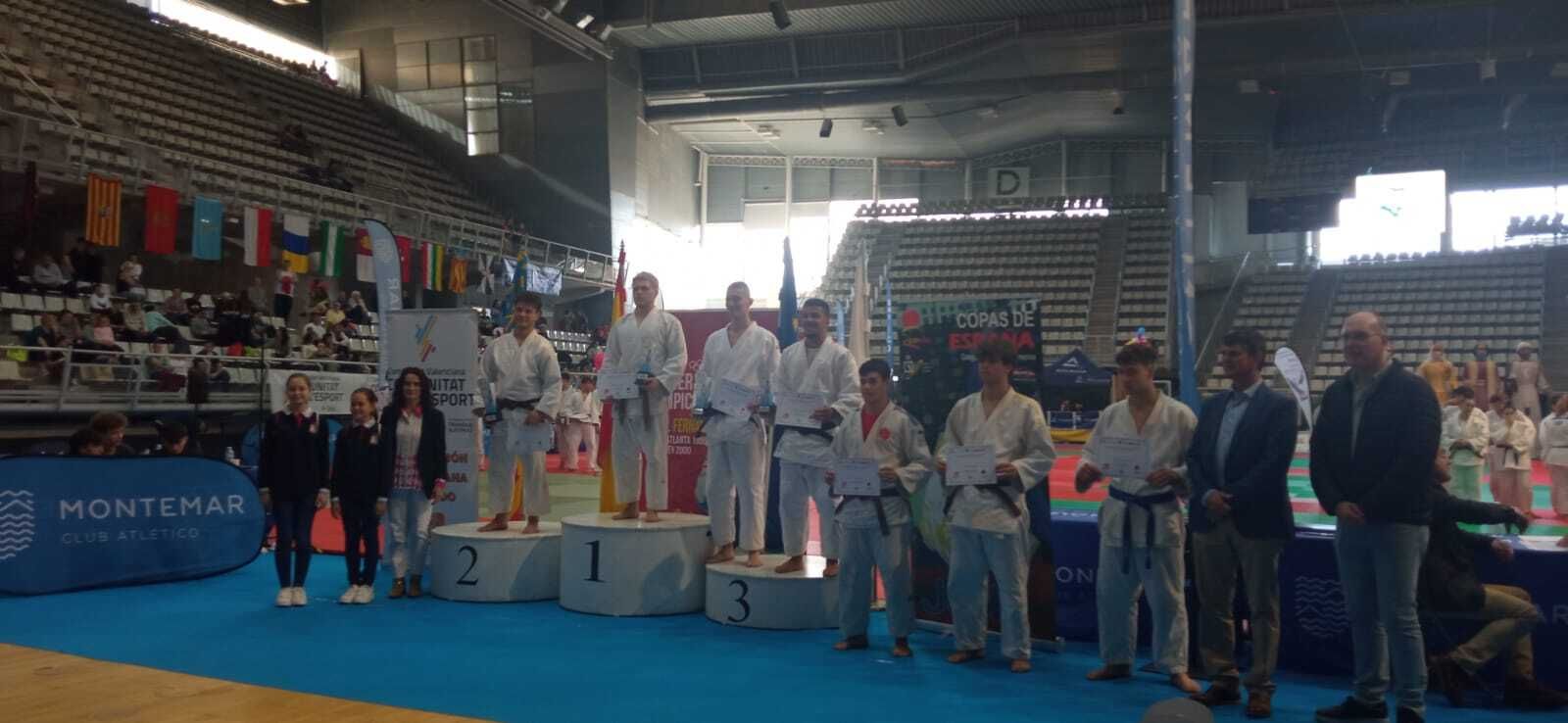 Darío Soriano Morón, subcampeón de la Copa de España Cadete de Judo.