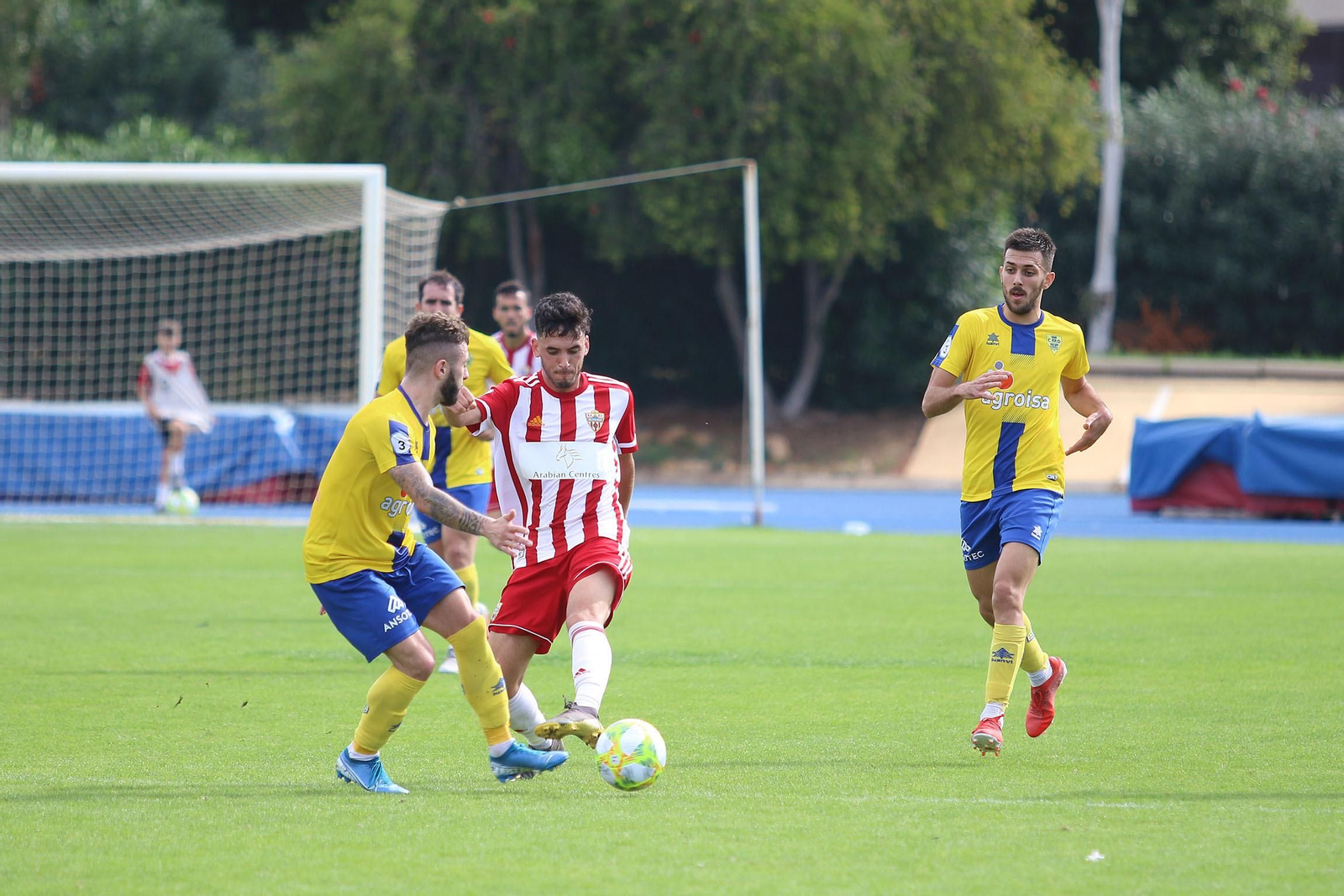 Un partido del Almería B esta temporada.