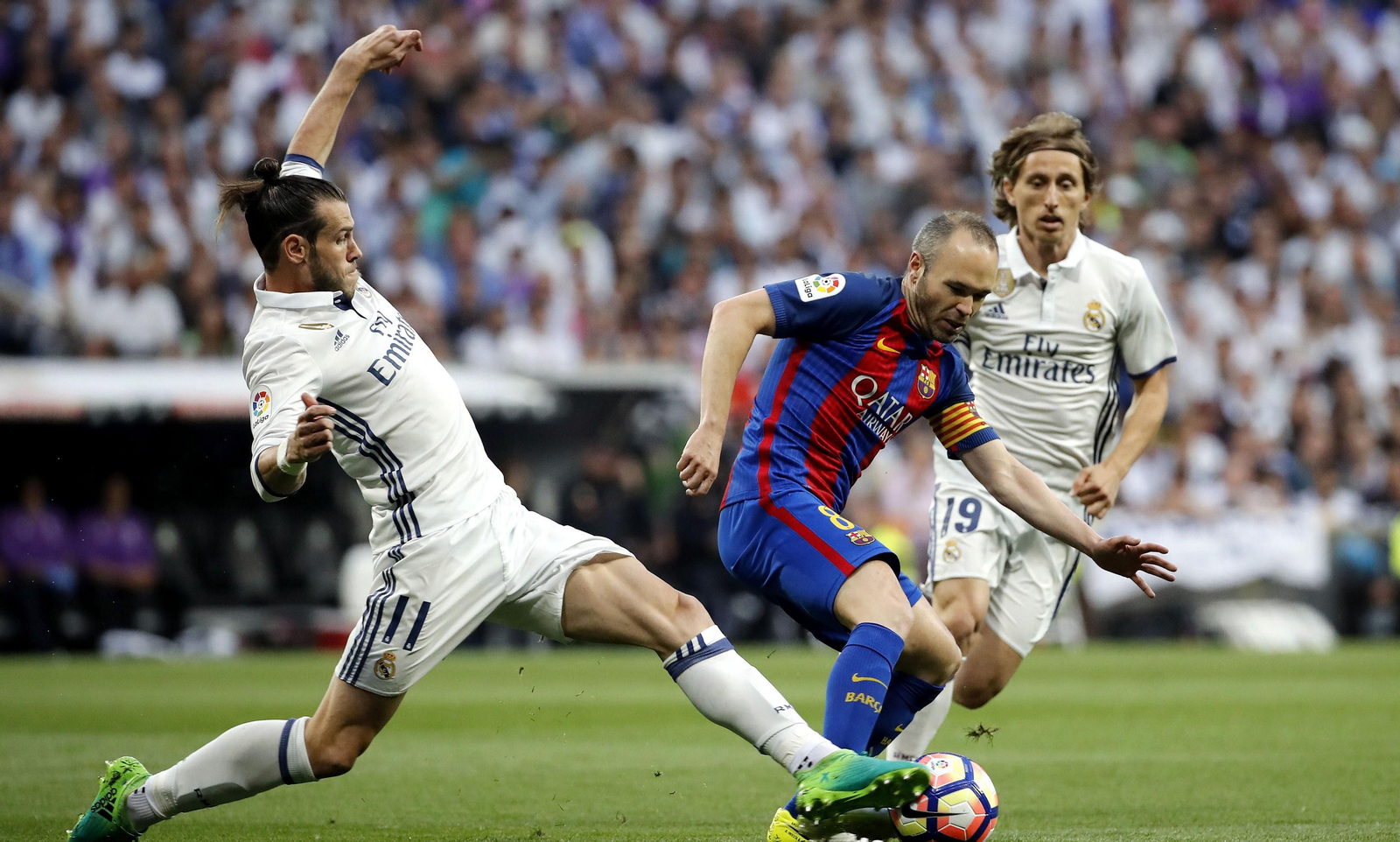 Bale durante el Clásico