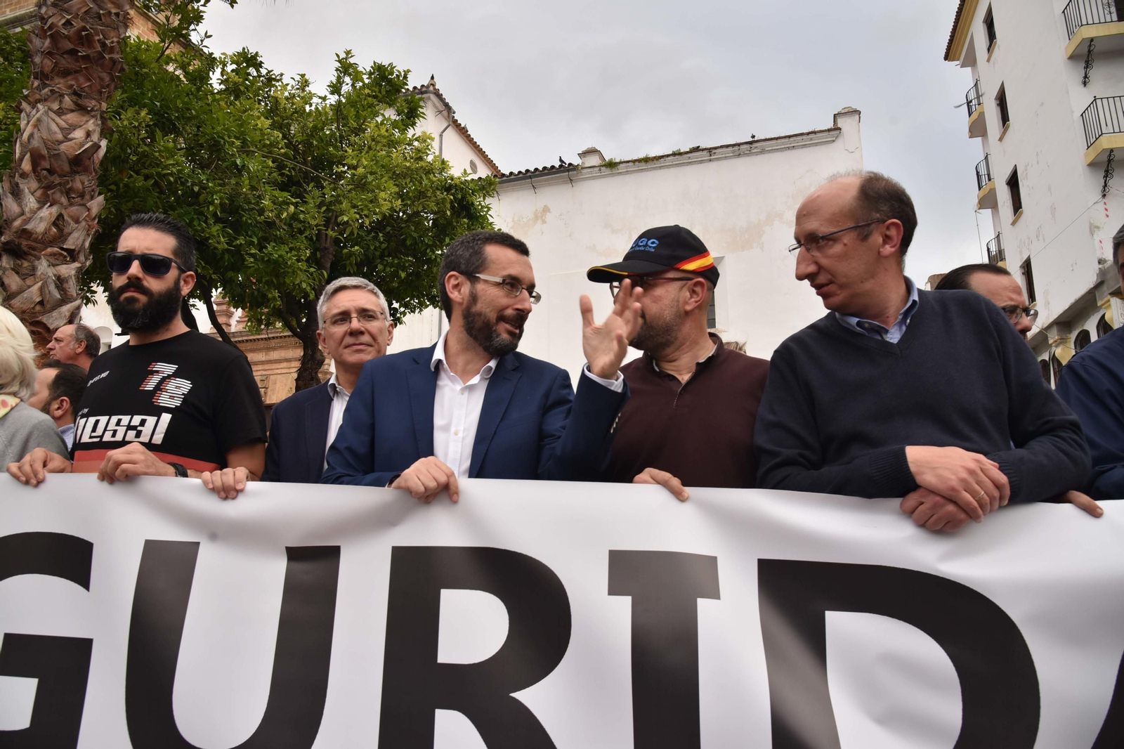 Las imágenes de la manifestación en la Plaza Alta de Algeciras
