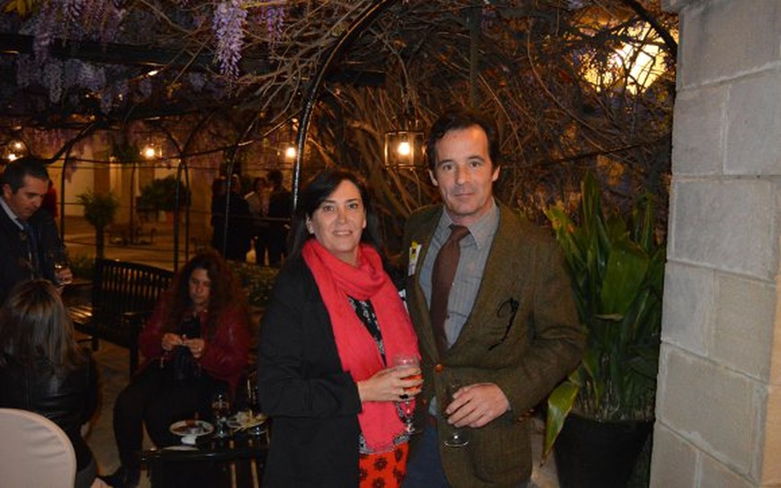 Ignacio Paternina con su mujer, Carmen Gil de la Serna.

Foto: Ignacio Casas de Ciria