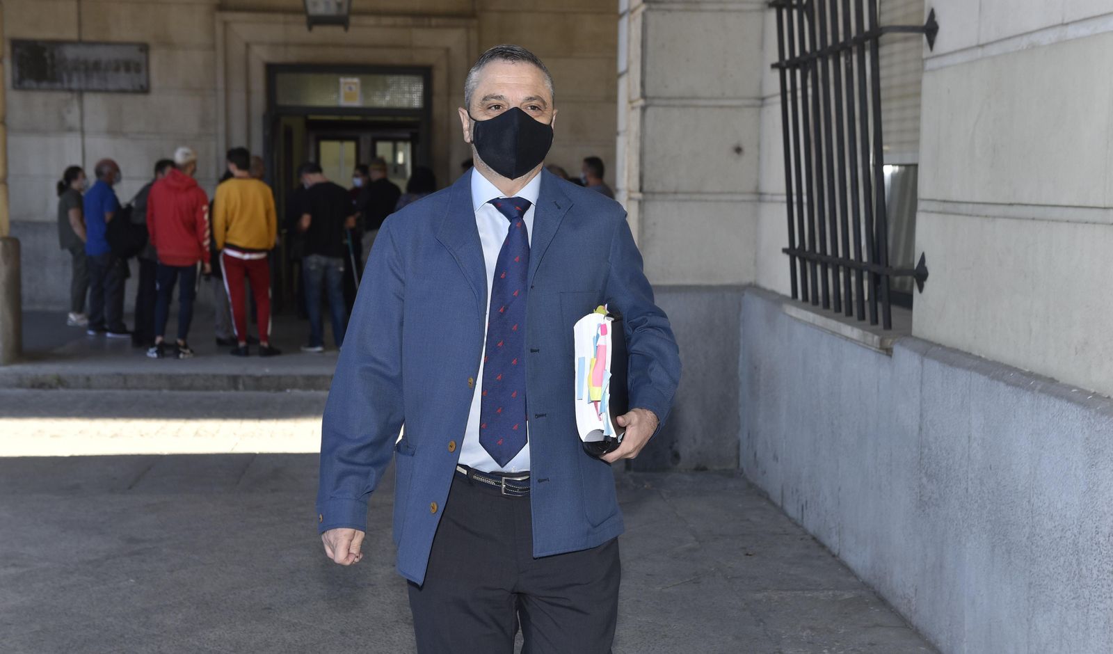 Fernando Mellet,  antes de entrar en la Audiencia de Sevilla