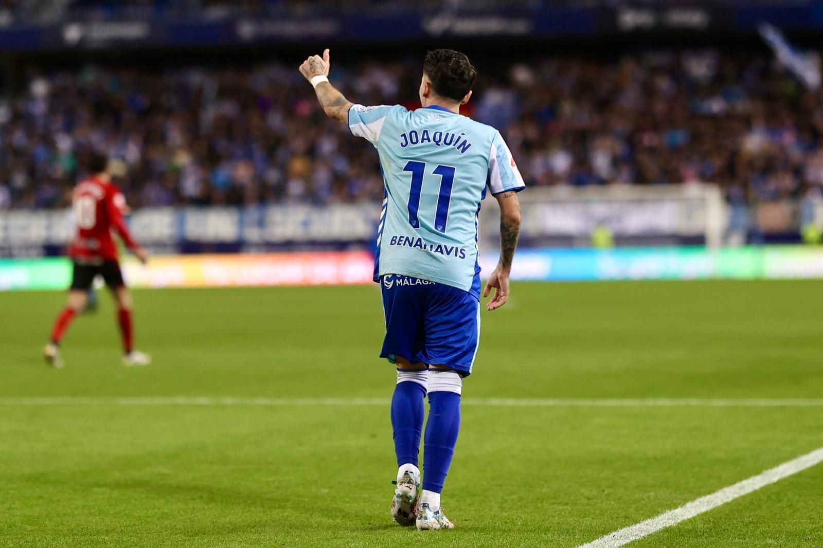 El Málaga CF-Mirandés, en fotos