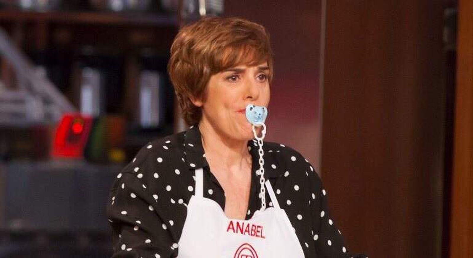 Anabel Alonso durante su presencia en 'MasterChef Celebrity'
