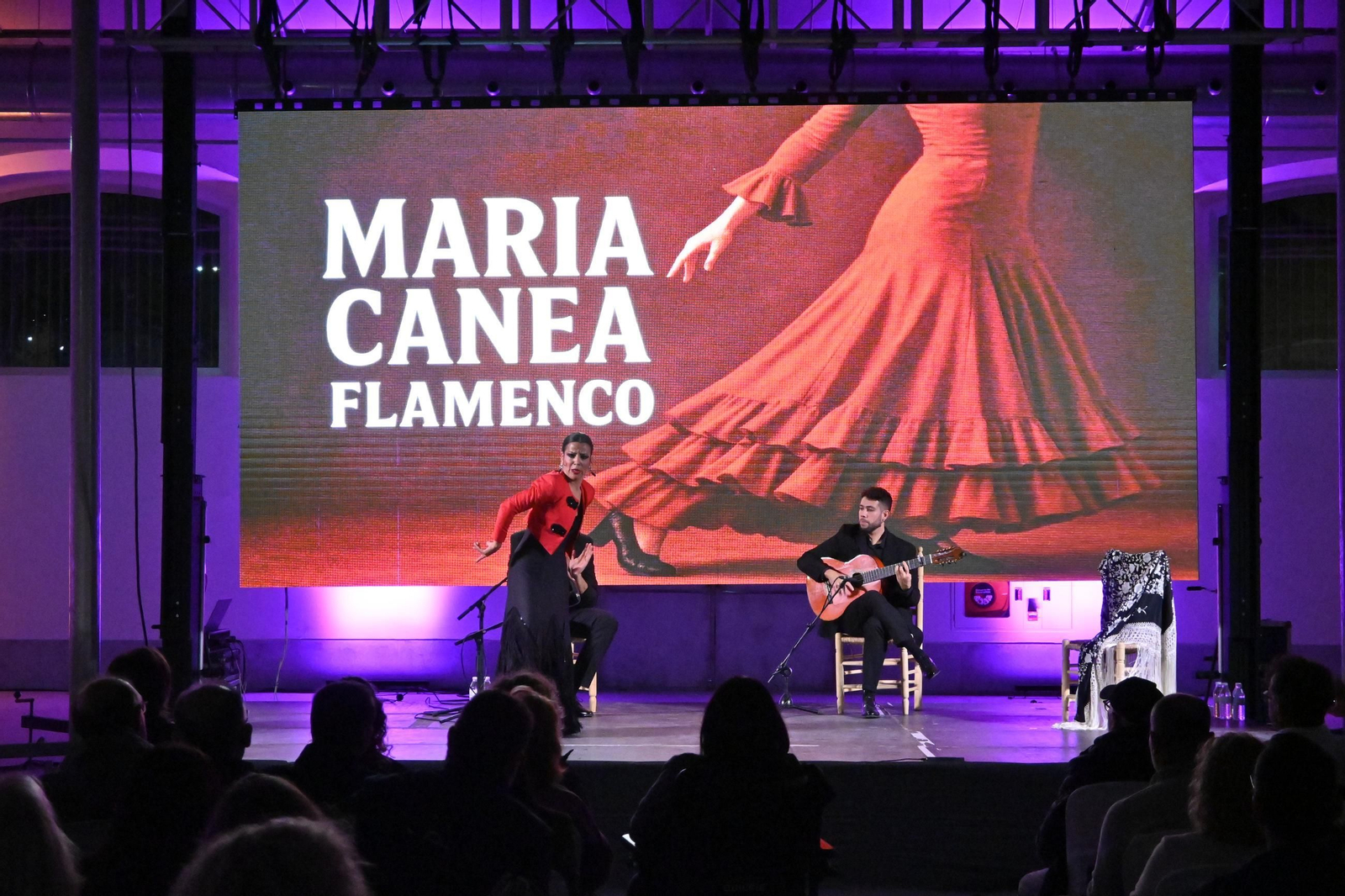 Imágenes del espectáculo de la bailaora María Canea en Huelva