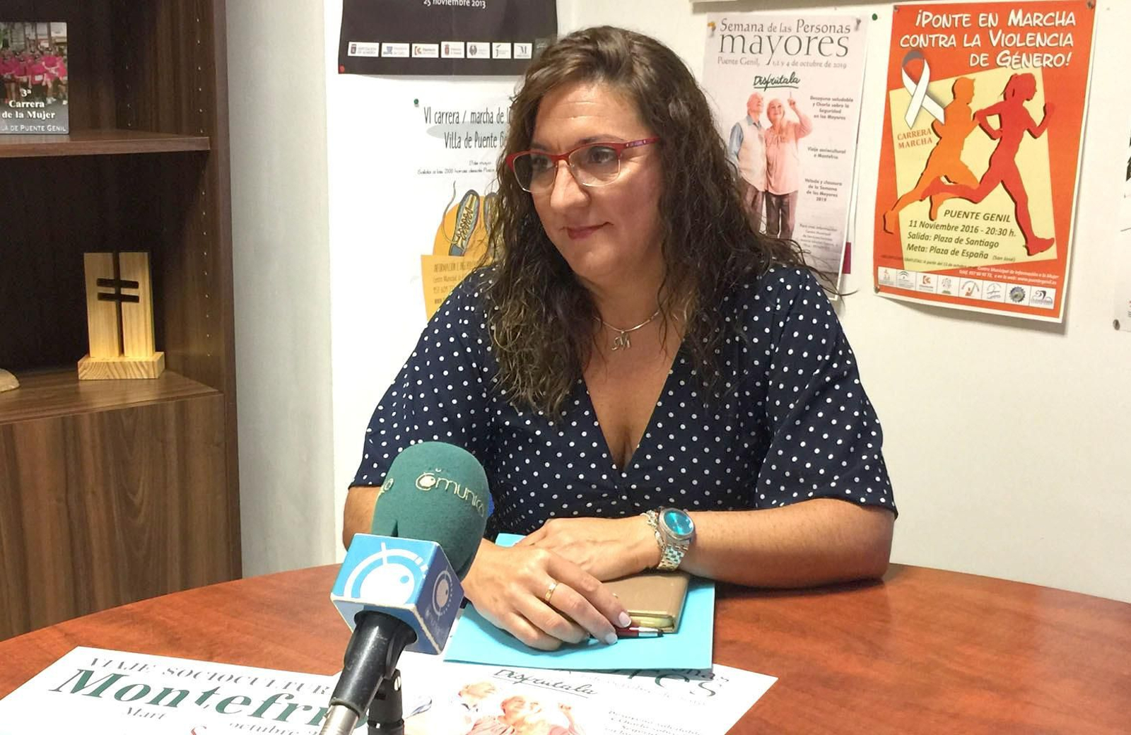 La ya exconcejala de Igualdad del Ayuntamiento de Puente Genil, Mariola González.