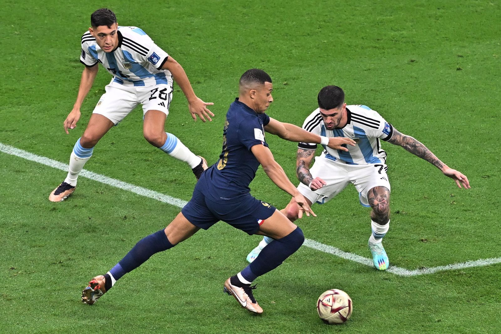 Final del Mundial de Qatar: Argentina-Francia, en imágenes