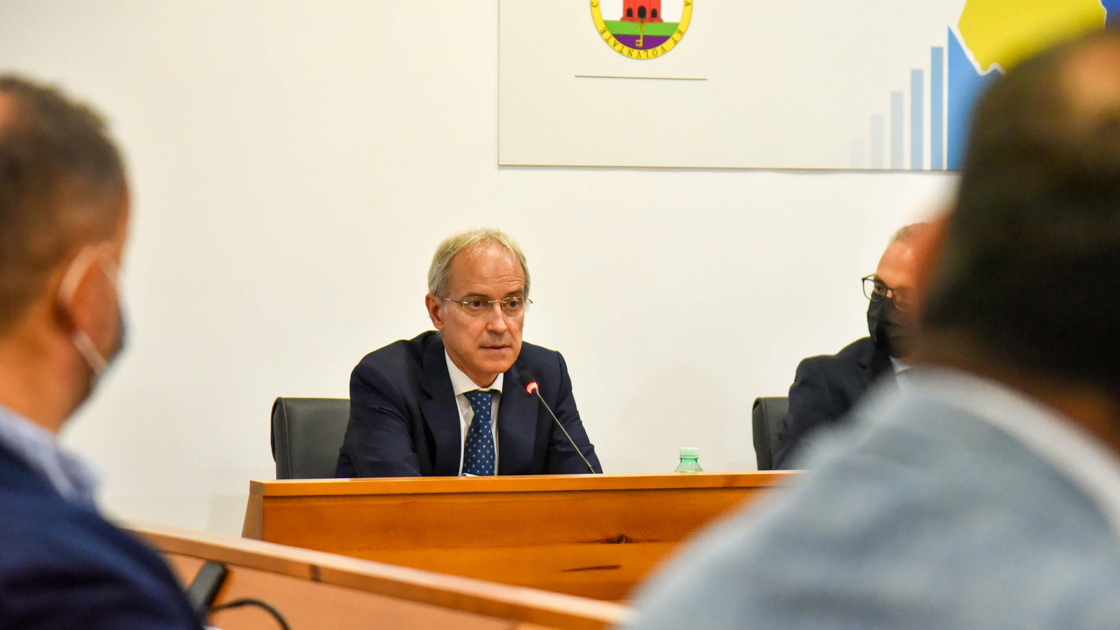 Las fotos de la entrega de la medalla de la Mancomunidad