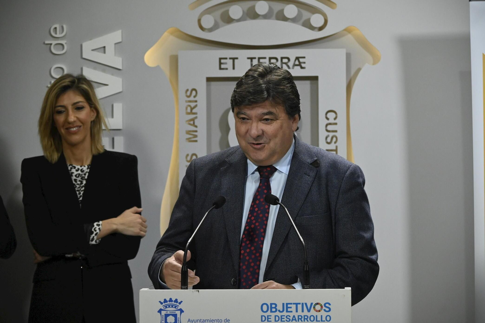 Gabriel Cruz, durante un acto la semana pasada.