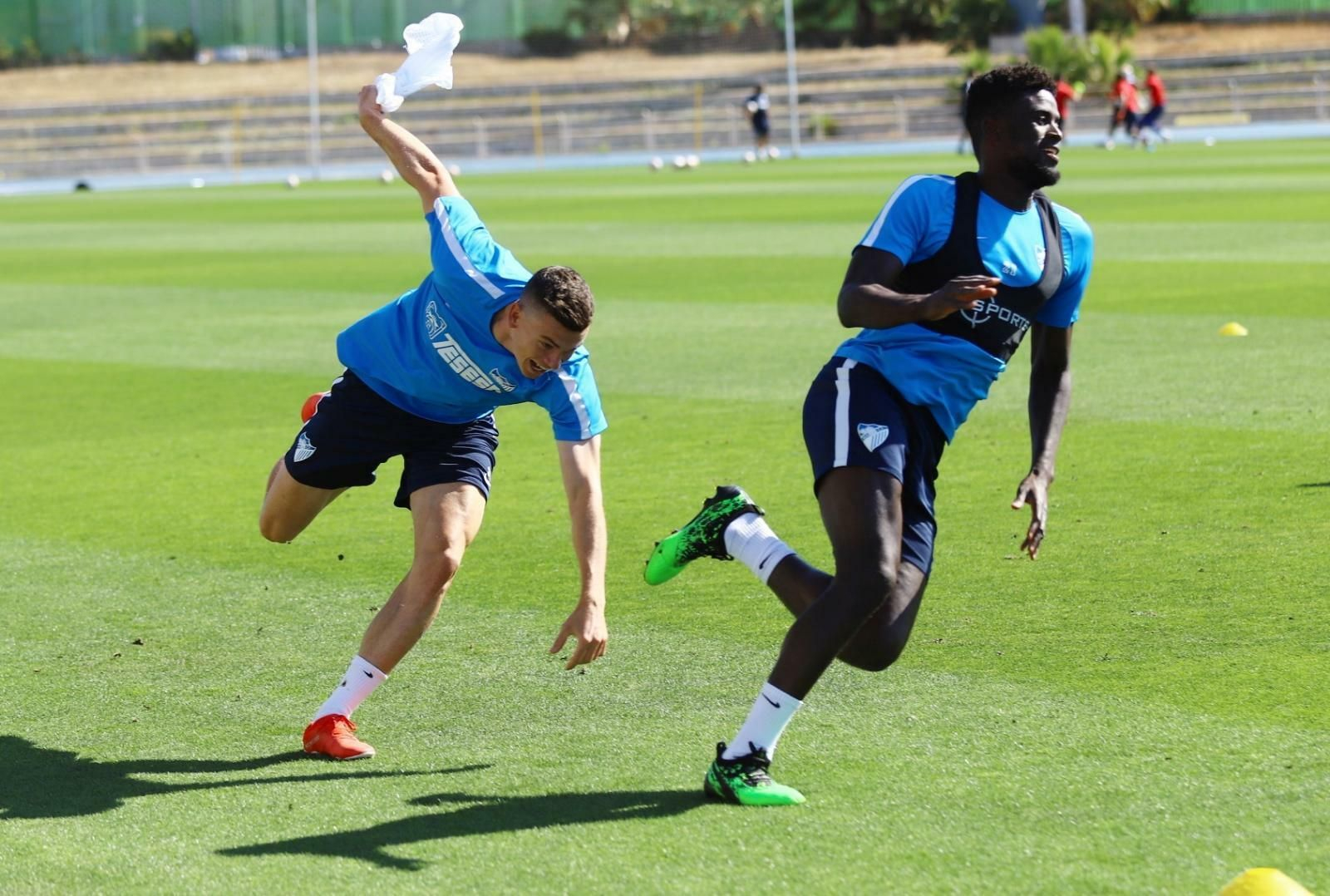 Las fotos del entrenamiento previo al Málaga CF - Elche