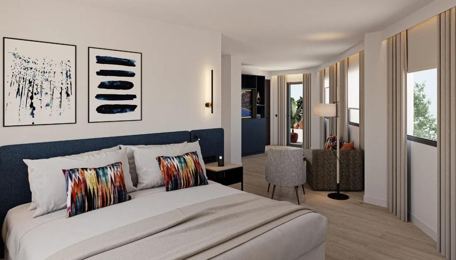 Uno de los apartamentos de Luna Suites. Uno de los apartamentos de Luna Suites.