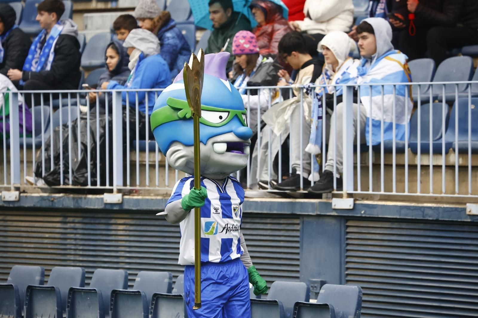 El Málaga CF-Cádiz, en fotos