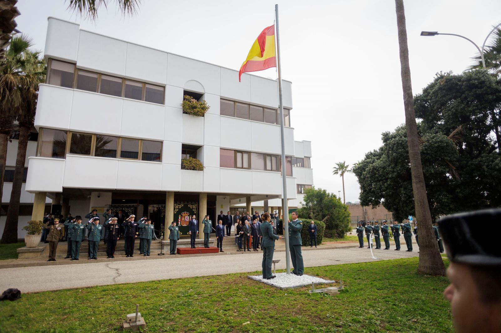 Inauguración de la Escuela de Servicio Marítimo de la Guardia Civil.
