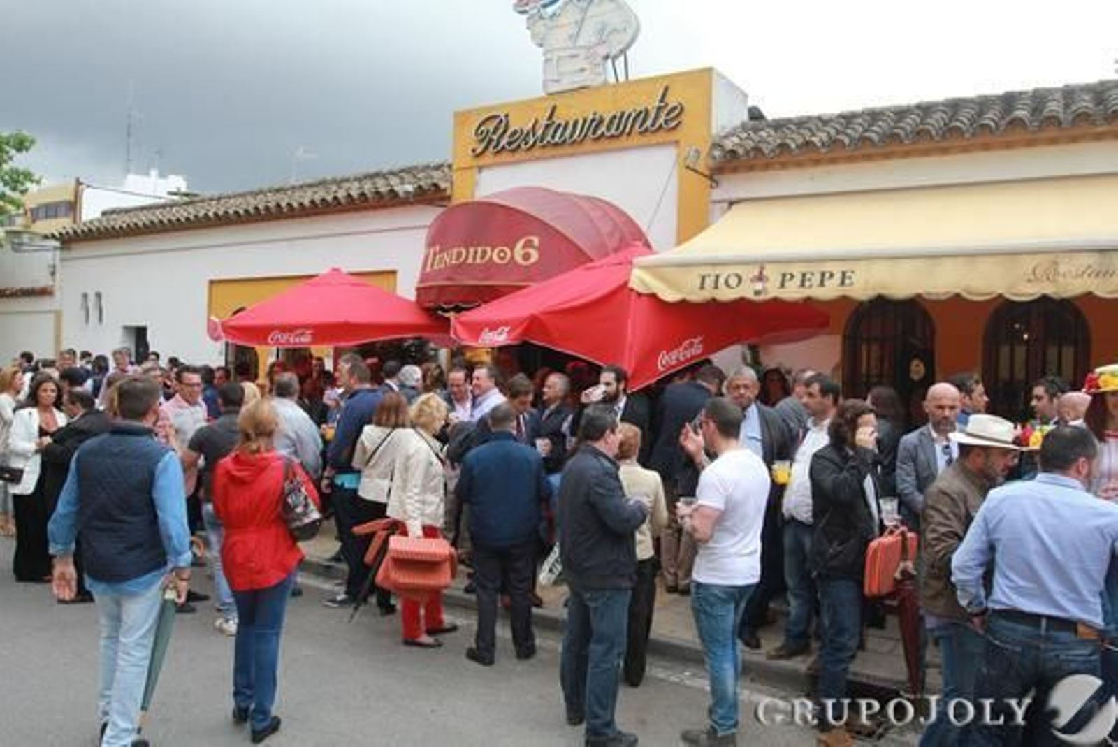 El restaurante ‘Tendido 6’, que volvió a llenarse.

Foto: Jose Contreras