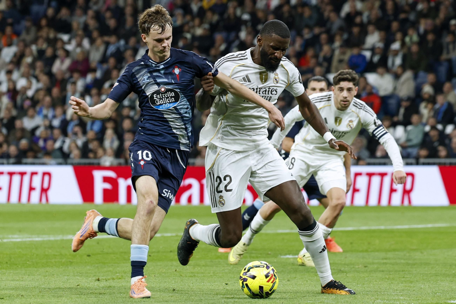 Las fotos de la derrota del Real Madrid contra el Celta